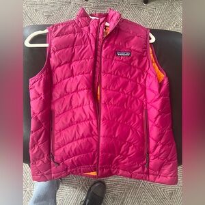 Pink Patagonia Vest. Great condition